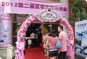 东莞第二届婚车博览会入场门口